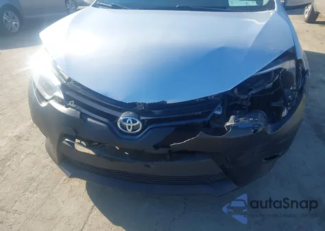 2016 Toyota Corolla Le z USA, uszkodzony, nr VIN 2T1BURHE6GC666278